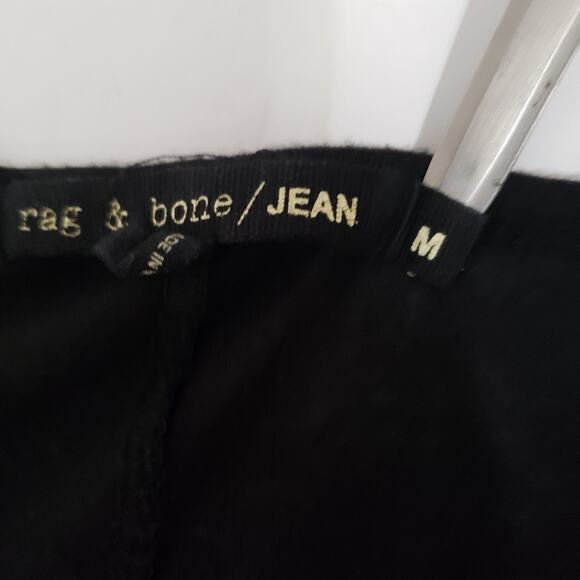 Rag & Bone JEAN Mens SIZE M Black Tank Top w/ Pocket Side Slits 100% Cotton FLAW - Picture 12 of 16